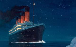 Останките на Титаник: история