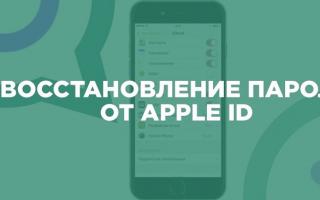 Възстановяване на парола за Apple ID Възстановете стария Apple ID